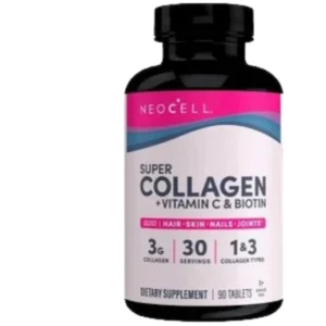 نيوسيل سوبر كولاجين + فيتامين. سي & بيوتين 90 قرص | Neocell Super Collagen + Vit. C & Biotin 90 Tab