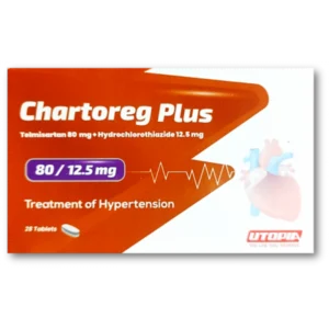 كارتوريج بلس 80 / 12.5 مجم 28 قرص | Chartoreg Plus 80 / 12.5 Mg 28 Tab