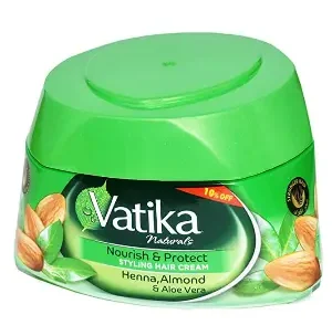 دابر فاتيكا كريم تصفيف الشعر بالحنة (10%) 65 مل  - عرض خاص | Dabur Vatika H.cr. 65Ml Henna (+10%) #
