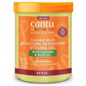 كانتو جل لتصفيف الشعر ببذور الكتان و زيت الزيتون 524جرام | Cantu Gel Ltsfyf Hair Bbdhwr Alktan And Oil Olive 524Gm
