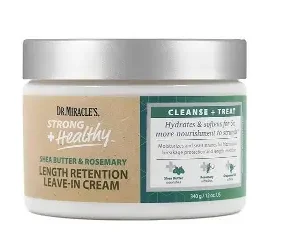 دكتور ميراكل كريم الشعر بزبدة الشيا وإكليل الجبل وزيت بذور العنب 340جرام | Dktwr Myrakl Cream Hair Bzbda Shea Wiklyl Aljbl Wzyt Bdhwr Alanb 340Gm