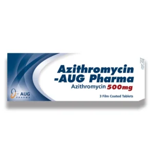 أزيثرومايسين - أوج فارما 500 مجم 3 قرص | Azithromycin - Aug Pharma 500 Mg 3 Tab