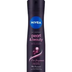 نيفيا سبراي مضاد التعرق بيرل اند بيوتي للنساء اللؤلؤة السوداء 150 مل | Nivea Deod Spr. F/W 150Ml Pearl Ext & Beauty Black