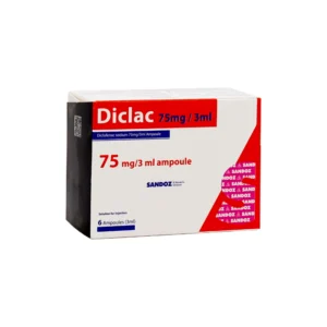 ديكلاك 75 مجم / 3 مل 6 أمبول | Diclac 75 Mg / 3 Ml 6 Amp