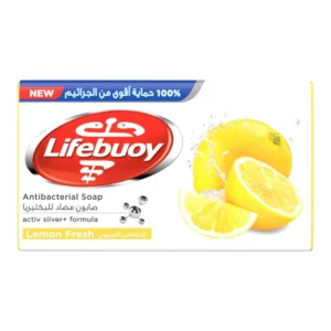 لايف بوي صابون انتي بكتريا انتعاش الليمون (4*175جم) - عرض خاص | Life Boy Soap Anti Bktrya Freshness Lemon (4*175Gm) - Offer Special