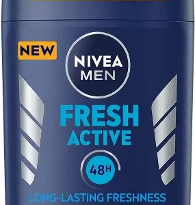 نيفيا ستيك مضاد للتعرق للرجال فريش اكتيف 50 مل | Nivea Deod Stick F/M 50Ml Fresh Active