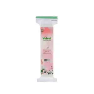 فيلفيت وسائد قطنية مستديرة متعددة الاغراض 100وسادة | Velvet Premium Cotton Round 100 Pads