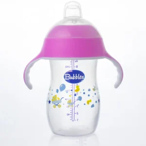 بابلز كوب روز للاطفال 280مل | Bubbles Cup Rose Kids 280Ml