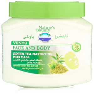 Natures Bounty Venos Mud Mask 560ml Green Tea (6213)