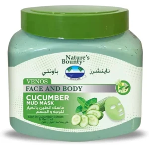 ناتشرز باونتي فينوس مود ماسك 560مل كوكومير (0938) | Natures Bounty Venos Mud Mask 560ml Cucumer (0938)