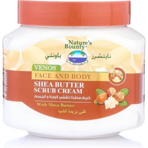 ناتشرز باونتي فينوس مقشر كريم. 560مل شيا زبدة (4387) | Natures Bounty Venos Scrub Cr. 560ml Shea Butter (4387)