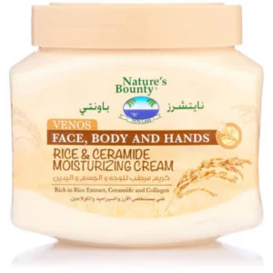 ناتشرز باونتي فينوس مرطب. كريم. 560مل ريسي & سيراميد (4356) | Natures Bounty Venos Mois. Cr. 560ml Rice & Ceramide (4356)