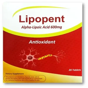 ليبوبينت 600 مجم 20 قرص | Lipopent 600 Mg 20 Tab