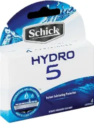 شيك هيدرو 5 غيار ماكينة حلاقة 4 قطع | Schick Hydrw 5 Dressing Shaver 4 Pieces