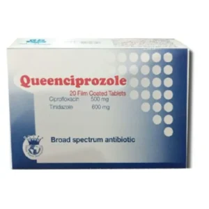 كينسيبروزول 500 / 600 مجم 20 قرص | Queenciprozole 500 / 600 Mg 20 Tab