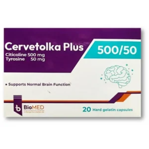 Cervetolka 500 Mg 20 Cap