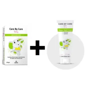 كير باي كير (بيبي كريم + صابونة) - عرض خاص | Care Bay Care (Baby Cream + Sabwna) - Offer Special