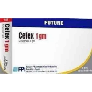 Cefex 1 Gm 8 Tab