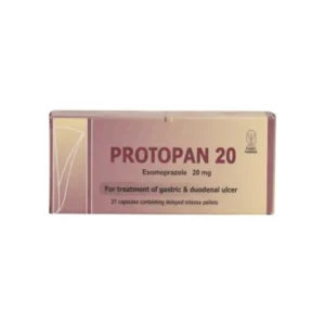 بروتوبان 20 مجم 21 كبسولة | Protopan 20 Mg 21 Cap