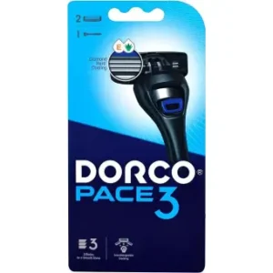 دوركو ماكينة حلاقة للرجال باس3 (1يد +2غيار) | Dorco Shaver Men Bas3 (1Hand +2Dressing)
