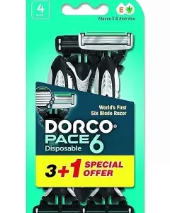 دروكو باس 6 ماكينة حلاقة للرجال (3+1) مجانًا - عرض خاص | Drwkw Bas 6 Shaver Men (3+1) MjanًA - Offer Special