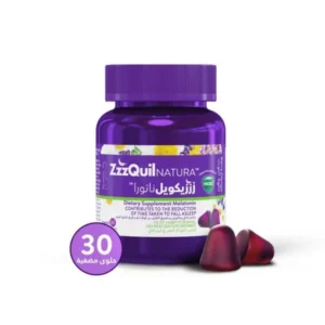 فيكس - زكيل ناتورا 30 حلوى مطاطية | Vicks - Zzzquil Natura 30 Gummies