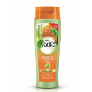 دابر فاتيكا شامبو. 360مل ترطيب تريات / لوز (#) | Dabur Vatika Sh. 360ml Moisture Treat / Almond (#)
