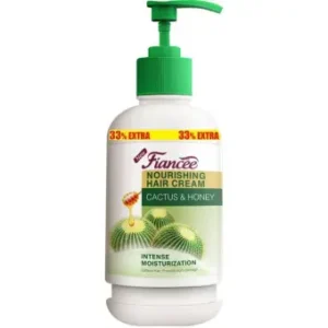 فيانسيه كريم الشعر بالصبار و العسل (زيادة 33%) 180+60 مل (عرض خاص) | Fiancee Hair Food Cr. 180+60Ml Cactus & Honey / Pump (33% Extra) #