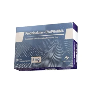 بريدنيزولون - إيفافارما 5 مجم 30 قرص / أقراص تذوب بالفم | Prednisolone - Evapharma 5 Mg 30 Tab / Odt