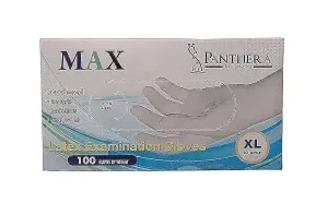 ماكس جوانتى لاتكس اسنان - إكس لارج 100 قطعة | Max Gloves Latex Teeth - Iks Large 100 Piece