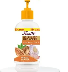 Fiancee Hair Food Cr. 180+60Ml Garlic & Almond / Pump (33% Extra) #