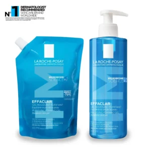 إل آر - بوزيه إيفاكلار (+إم) بوريفينج رغوي جل 400مل عبوة إعادة تعبئة | L R - Posay Effaclar (+M) Purifying Foaming Gel 400ml Refill