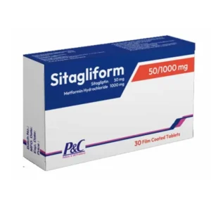 سيتاجليفورم 50 / 1000 مجم 30 قرص | Sitagliform 50 / 1000 Mg 30 Tab