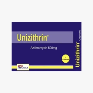 أونيزيثرين 500 مجم 6 كبسولة | Unizithrin 500 Mg 6 Cap