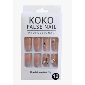 كوكو فالس أظافر اظافر استرس سوبر لوكس بعلبة | Koko False Nails Nails Astrs Super Lux Balba
