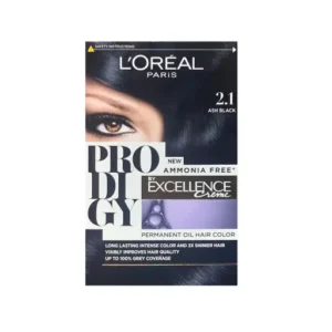 لوريال برودجي صبغة للشعر 2.10 اسود | Loreal Prodigy Permanent H.color 2.10 Ash Black