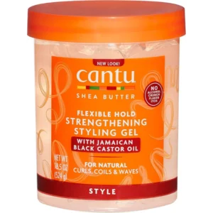 كانتو شيا زبدة تصفيف جل 524جم كاستور زيت (9272) | Cantu Shea Butter Styling Gel 524gm Castor Oil (9272)