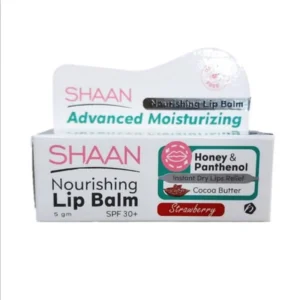 شان مرطب شفاه مغذي بالفراولة 5 جرام | Shaan Lip Balm 5Gm Strawberry