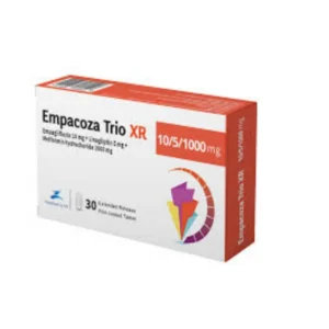 إمباكوزا تريو 10 / 5 / 1000 مجم 30 قرص | Empacoza Trio 10 / 5 / 1000 Mg 30 Tab