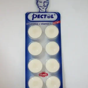 بيكتول فريش (إيوكاليبتوس +فيتامين.سي) 8 قرص نعناع | Pectol Fresh (Eucalyptus +Vit.C) 8 Tab Mint