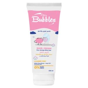 بابلز كريم الشعر للاطفال +12 شهر 100مل | Bubbles Hair Cream 100Ml Children (Boys&Girls) 12M+