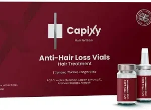 كابيكسي امبولات تحتوي على مستحضر مضاد لتساقط الشعر 7*10مل | Capixy Hair Fertilizer Anti-H.loss Vial/Amp 7*10Ml