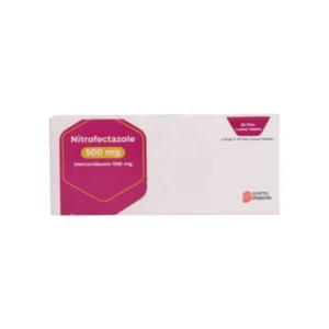 نيتروفيكتازول 500 مجم 20 قرص | Nitrofectazole 500 Mg 20 Tab