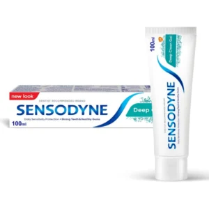 سنسوداين جل معجون أسنان 100مل ديب كلين (25%) # منظف عميق | Sensodyne Gel Toothpaste 100ml Deep Clean (25%) # Cleanser Deep