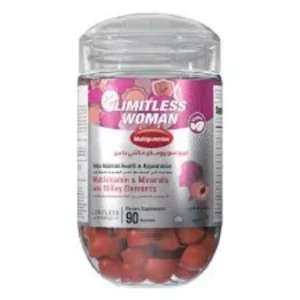 ليميتلس نساء مولتيجوميس 90 حلوى مطاطية | Limitless Woman Multigummies 90 Gummies