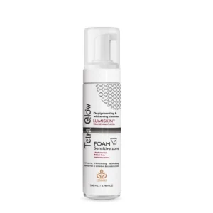 تيتراجلو غسول فوم لتفتيح المناطق الحساسة 200 مل | Tetra Glow Sensitive Zone Whitening Foam Cleanser 200Ml