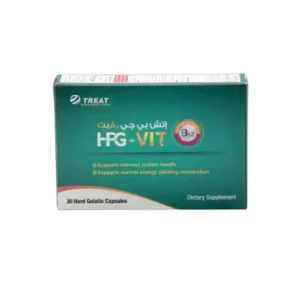 اتش بى جى - فيت ب12 30 كبسولة | Hpg - Vit B12 30 Cap