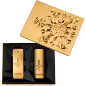 باكو رابان.بي. وان ميليون (عطر+مزيل عرق) طقم # | Paco Rabanne.P. One Million (Perfume+Deodorant) Set #