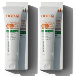 بوباي جل هيدروكير للوقاية من الشمس بعامل حماية 50 (1+1) 50 جرام (عرض خاص) | Bobai Tinted Sunscreen Spf50+ - 50 Gm Hydrocare Gel (1+1) #