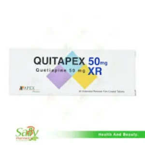 كيتابيكس 50 مجم إكس آر 30 قرص | Quitapex 50 Mg Xr 30 Tab